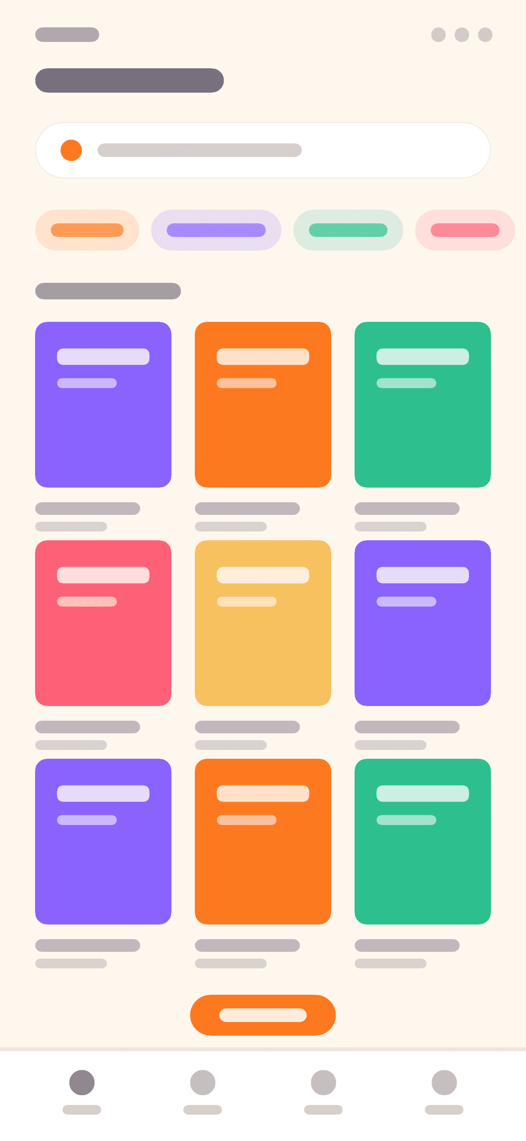 Tela de busca do Livreiro com resultados de livros e filtros por categoria